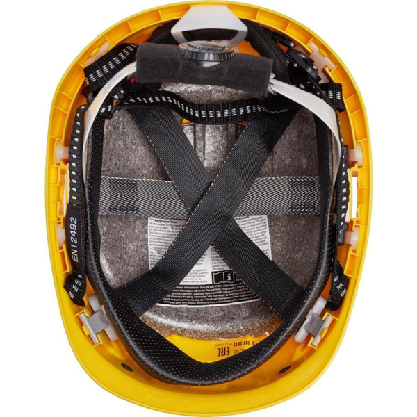 Каска Uvex Феос Алпайн с храповиком желтая (9773.150)