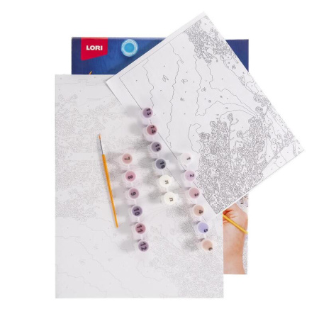 Картина по номерам Маленький песик