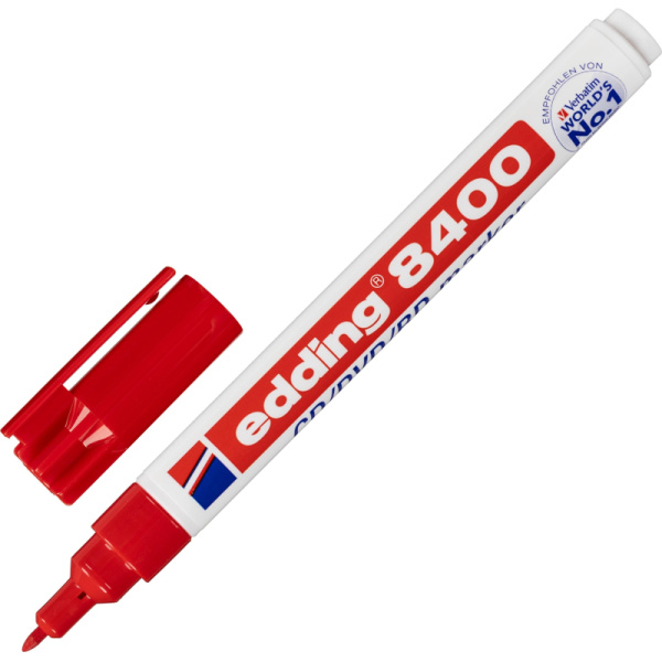 Набор маркеров для CD перманентных Edding E-8400/4S 4 цвета круглый наконечник (толщина линии 0.5-1 мм) Набор маркеров для CD перманентных Edding E-8400/4S 4 цвета круглый наконечник (толщина линии 0.5-1 мм)