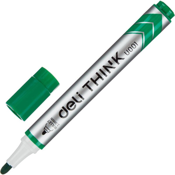 Набор маркеров для белых досок Deli Think 4 цвета (толщина линии 2 мм)  круглый наконечник
