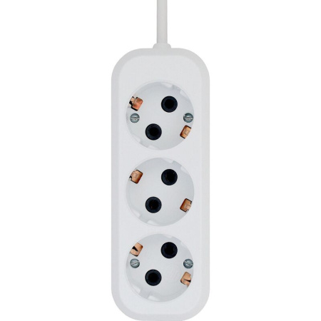 Удлинитель Progix US3GXW2 3 розетки 2 м с заземлением