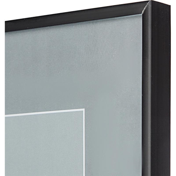 Рамка Alu Mat Black 40x50 см алюминиевый багет 10 мм черная