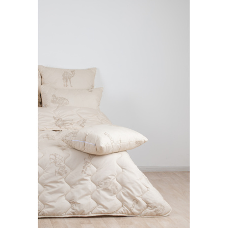 Подушка Эльф Верблюжья шерсть 50х70 см холфитекс/микросатин Подушка Эльф Верблюжья шерсть 50х70 см холфитекс/микросатин