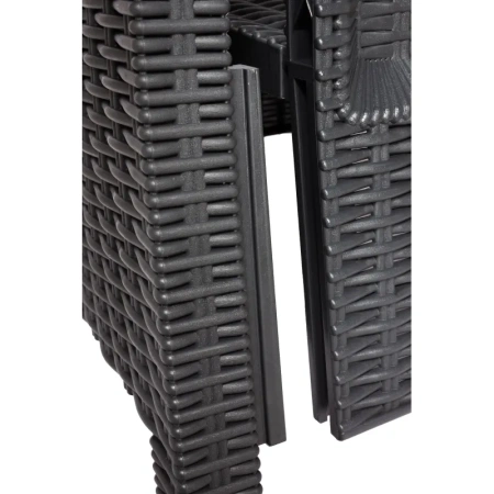 Кресло TDT тёмно-серое (пластик)