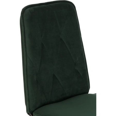 Стул обеденный Комус Мебель Frank изумруд (ткань, металл)