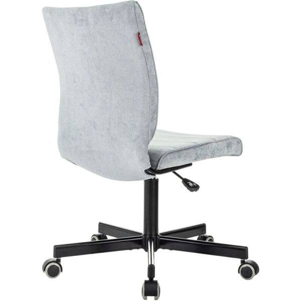 Кресло офисное Easy Chair 303 серо-голубое (ткань, металл)