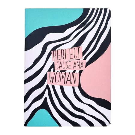 Бизнес-тетрадь Be Smart Abstract A4 40 листов разноразноцветная в клетку  на скрепке (194x266 мм)