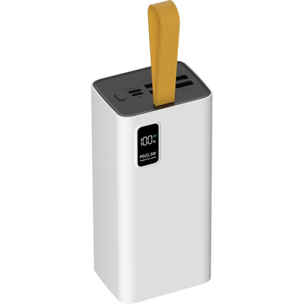 Внешний аккумулятор (power bank) Pero  PB08 40000 мАч белый  (4673759570139)