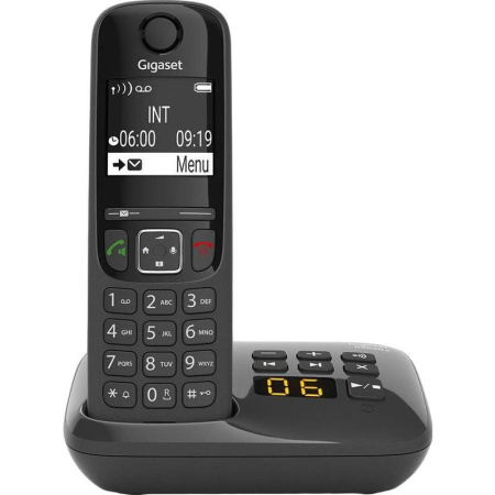 Радиотелефон Dect Gigaset AS690A Duo черный