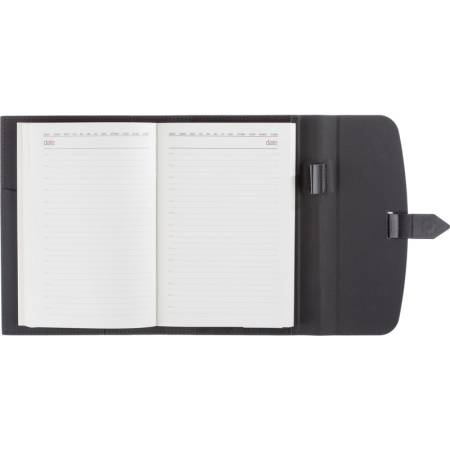 Ежедневник недатированный Bruno Visconti Senate искусственная кожа А5 136 листов черный (175x235 мм) (артикул производителя 3-213/04)