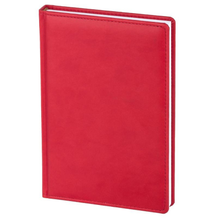 Ежедневник датированный 2022 год Attache Сиам искусственная кожа A5 180  листов красный (143x210 мм)