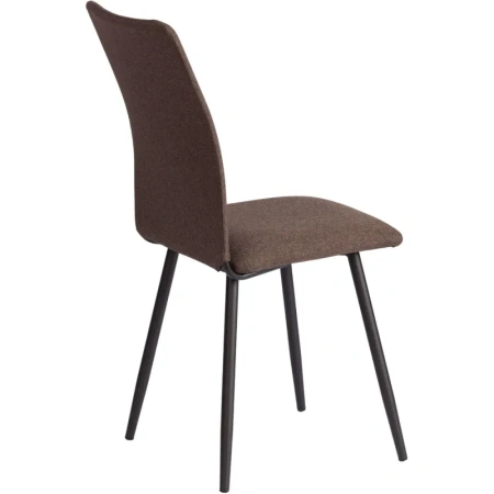 Стул обеденный Комус Мебель Fabbi коричневый (ткань, металл)