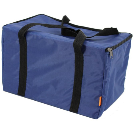 Термосумка универсальная нейлон синяя 33x20x20 см