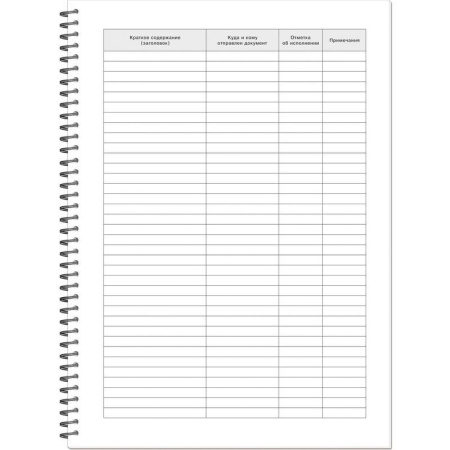 Журнал регистрации документов Полином на гребне (50 листов)