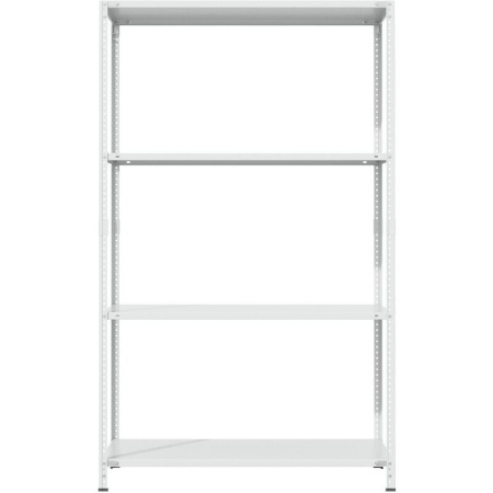 Стеллаж металлический ГТС Лайт серый (4 полки, 1200х600х2000 мм)