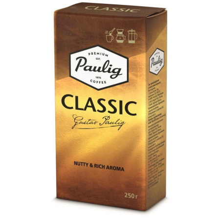 Кофе молотый Paulig Classic 250 г (вакуумная упаковка)