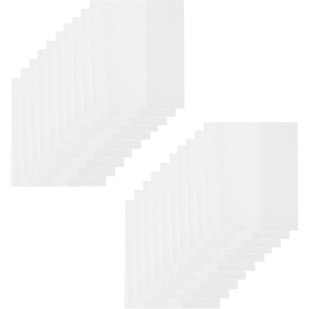 Набор обложек для дневника и тетрадей №1 School 20 штук в упаковке  (210x350 мм, 40 мкм) прозрачные