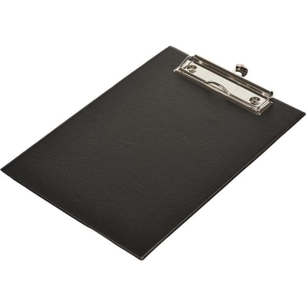 Папка-планшет Attache A5 картонная черная без крышки