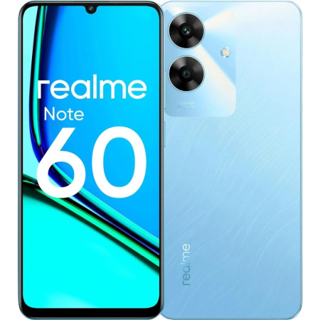 Смартфон Realme Note 60 RMX3933 128 Гб голубой (6941764443914)