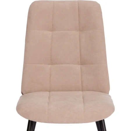 Стул обеденный Комус Мебель Felicita бежевый (ткань, металл)