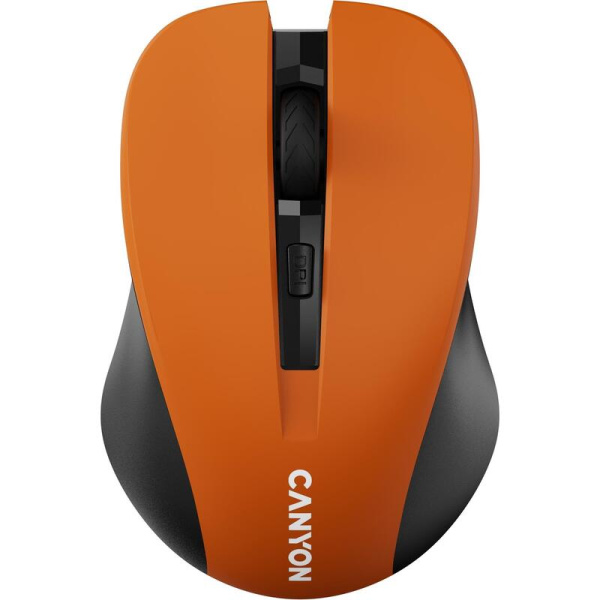 Мышь беспроводная Canyon MW-1 оранжевая/черная (CNE-CMSW1O)
