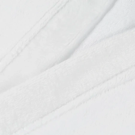 Халат велюровый Luscan размер 58 (4XL) белый