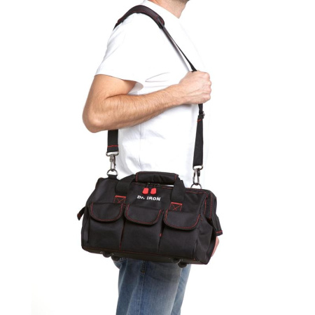 Сумка для инструмента с ремнем 36х22х23 Dr.IRON (DR1021)