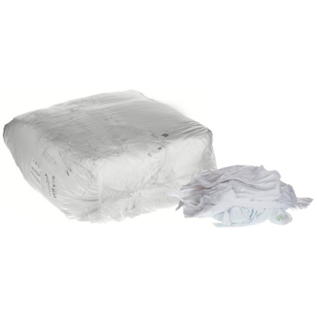 Ветошь хлопковая 110 г/кв.м 10 кг (лоскуты бязевые)