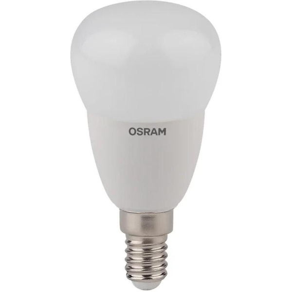 Лампа светодиодная Osram 5.5 Вт Е14 (Р, 3000 К, 470 Лм, 220 В,  4052899971615)