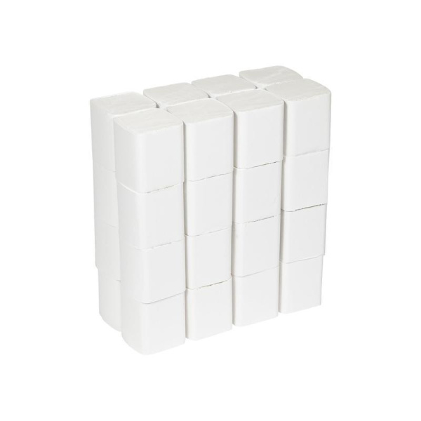 Бумага туалетная листовая Kimberly Clark Kleenex Hostess 2-слойная 32 пачки по 250 листов (артикул производителя 8035)