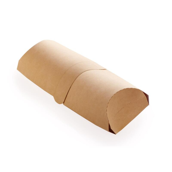 Упаковка для роллов OSQ Group Pillow 200х70х55 мм крафт (700 штук в  упаковке)