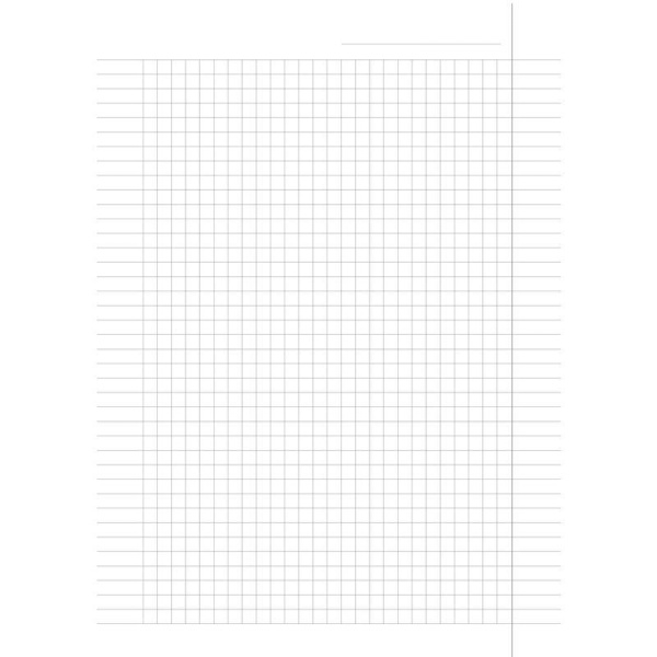 Бизнес-тетрадь Canbe Figures on White А5 100 листов в ассортименте в клетку на спирали (143x203 мм)