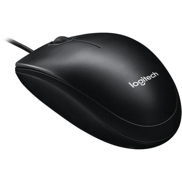 Мышь проводная Logitech M100R черная (910-006765)