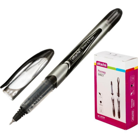 Роллер Attache Direct черный (толщина линии 0.3 мм)