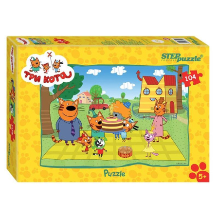Пазл Степ пазл Три кота 104 элемента