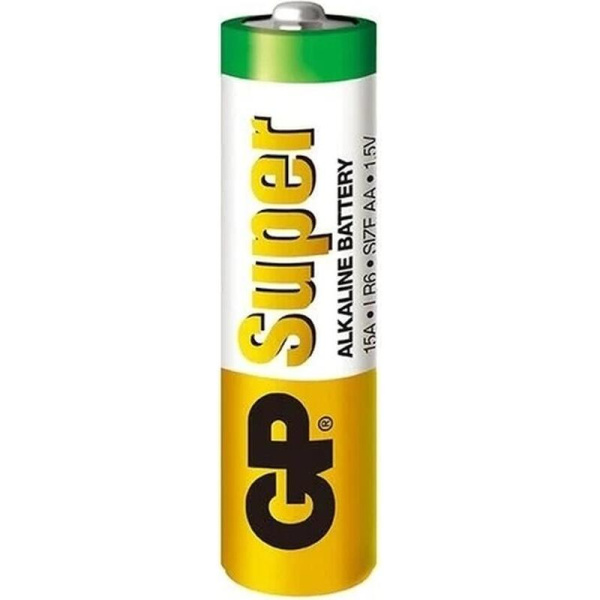 Батарейка AA пальчиковая GP Super (6 штук в упаковке)