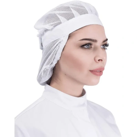 Шапочка белая универсального размера