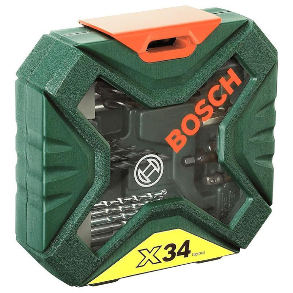 Набор оснастки Bosch X-Line 34 предмета (2.607.010.608)