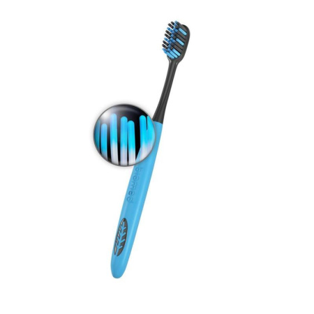 Зубная щетка Biomed Black средней жесткости (цвет в ассортименте)