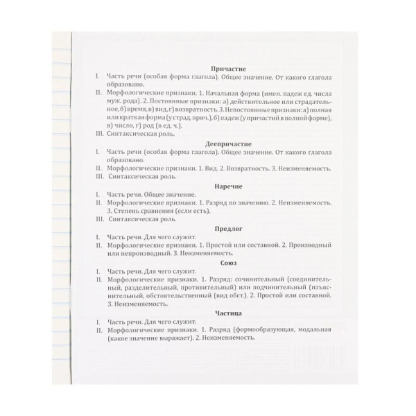 Тетрадь предметная по русскому языку Проф-пресс На контрасте А5 48 листов