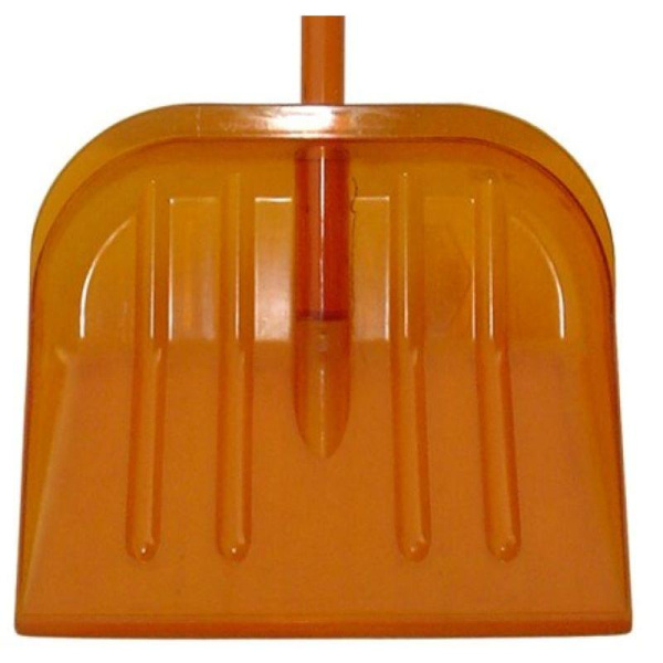 Лопата для уборки снега Барская ковш пластиковый (46х40 см) с черенком