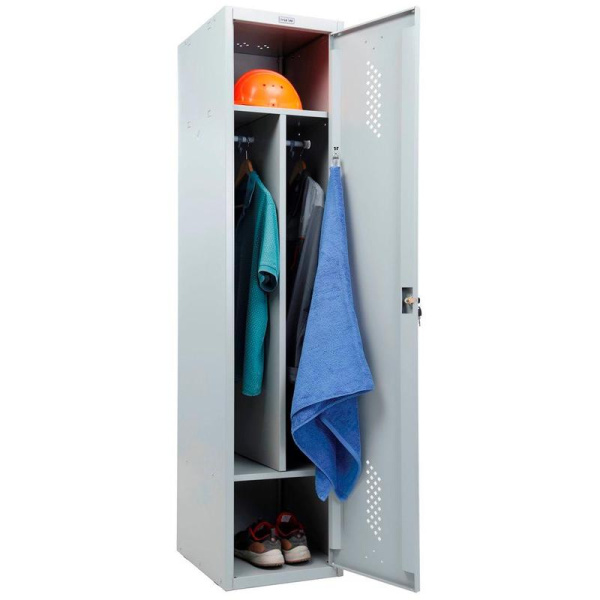 Шкаф для одежды металлический Практик Стандарт LS-11-40D