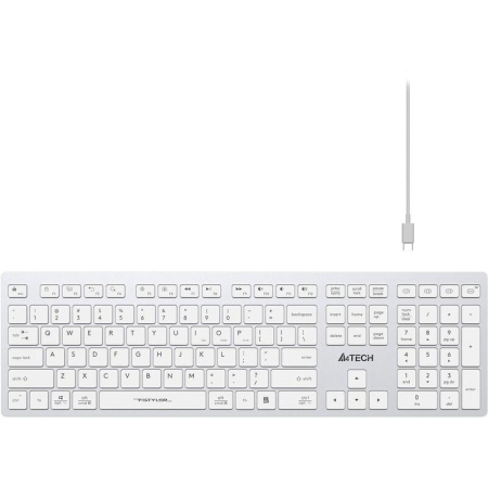 Клавиатура беспроводная A4Tech Fstyler FBX50C (FBX50C WHITE) Клавиатура беспроводная A4Tech Fstyler FBX50C (FBX50C WHITE)