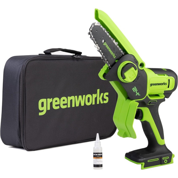 Пила цепная аккумуляторная Greenworks G24MCS10 без АКБ и ЗУ (2008207)