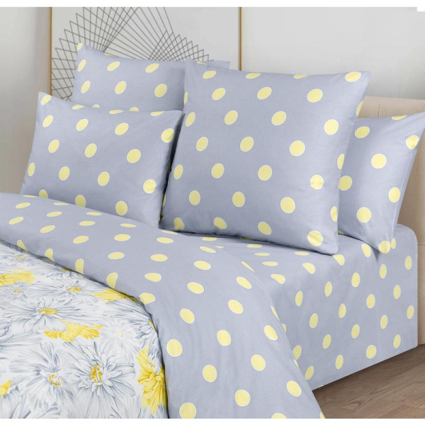 Постельное белье Lovely Textile Маргарита (2-спальное, поплин)