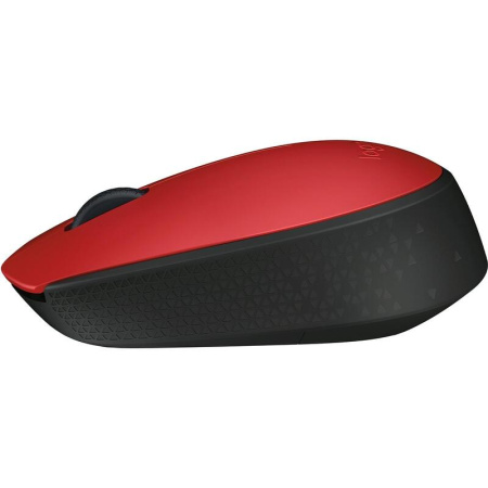 Мышь беспроводная Logitech M170 красная (910-004648)