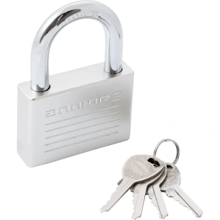 Замок навесной Аллюр ВС1Ч-070 70 мм хром