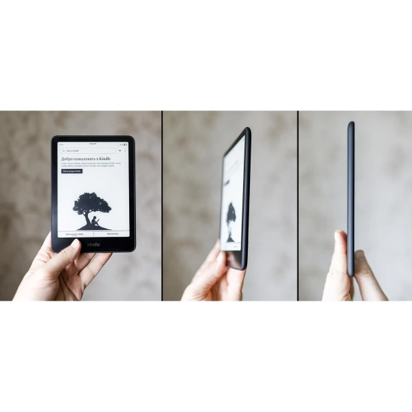 Электронная книга Amazon Kindle Paperwhite B0CFPXBJ9Y 7 дюймов чёрная
