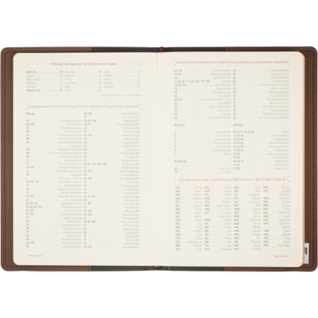 Ежедневник недатированный Bruno Visconti Oxford искусственная кожа А5 136 листов коричневый (162x238 мм) (артикул производителя 3-214/06) Ежедневник недатированный Bruno Visconti Oxford искусственная кожа А5 136 листов коричневый (162x238 мм) (артикул производителя 3-214/06)