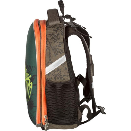 Ранец ортопедический №1 School Basic T-Rex (неоновая подсветка корпуса на пульте д/у)